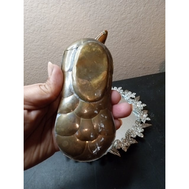 Metal 1970s Gorgeous Signed Sergio Bustamante Brass & Tonala Ceramic Toucan Figurine For Sale - Image 7 of 7