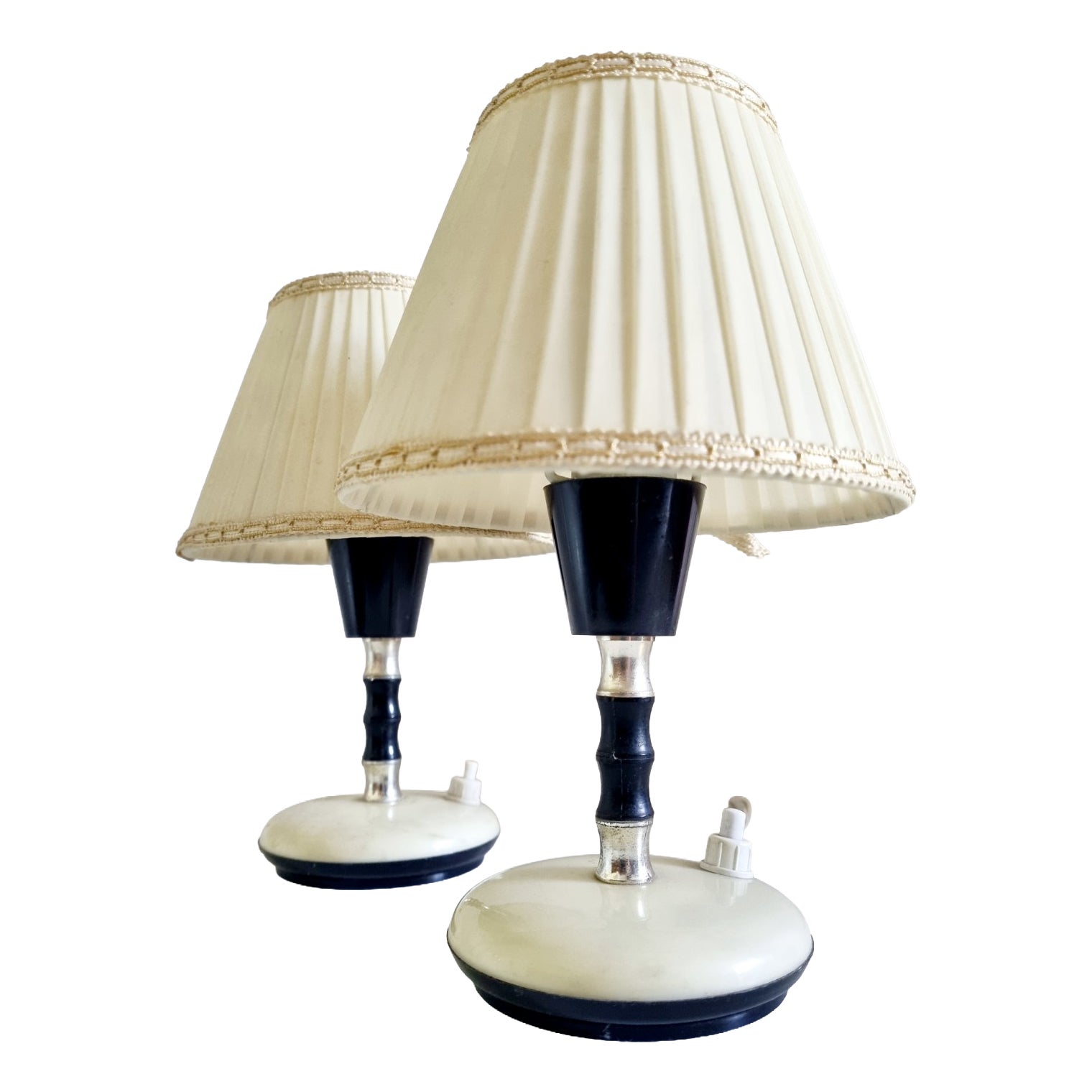 Mid-Century Modern Table Lamps attributed to Angelo Lelli, Italy, 1950s ...