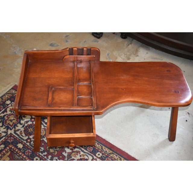 Mid 20th Century Vintage Maple Cobbler's Coffee Table by Cushman