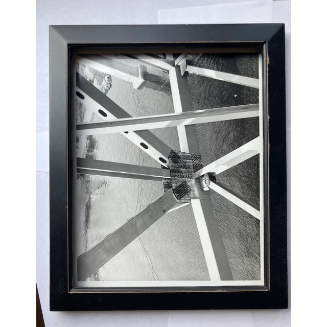 1972 Architectural Black and White Original Archival Glossy Photograph For Sale - Image 4 of 5