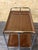 Space Age Chrome and Brown Serving Trolley, 1960s-1970s For Sale - Image 4 of 15
