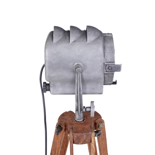 Vintage American Spot Lamp by Mole Richardson and Co, 1940 For Sale - Image 3 of 8