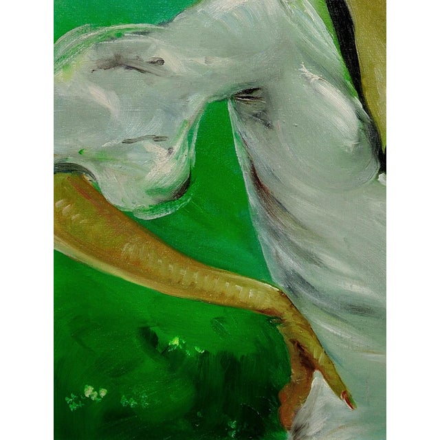 Follower of Jean-Gabriel Domergue, Lady at the Races, 1950s, Oil on Canvas, Framed For Sale - Image 7 of 18