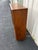 Mid Century Modern Walnut Bookcase With Sliding Glass Doors For Sale - Image 6 of 12