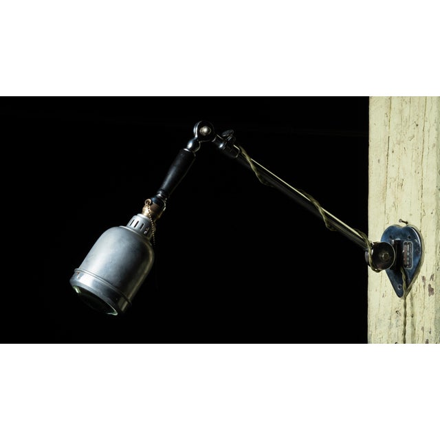 Industrial Early 20th Century Prometheus Articulated Dental Lamp For Sale - Image 3 of 10