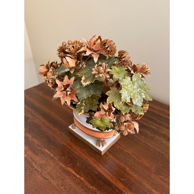 French Country Jane Hutcheson for Gorham Enamel Flowers Fleurs Des Siècles, Circa 1970s For Sale - Image 3 of 9