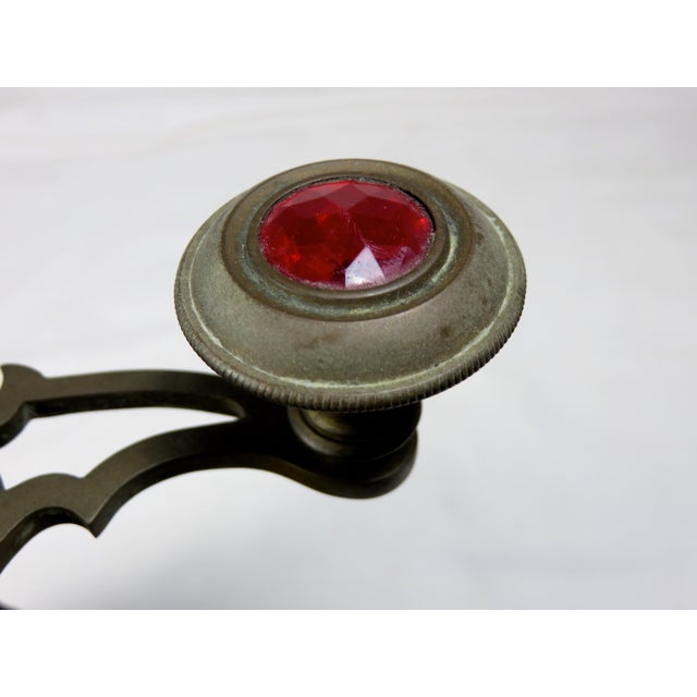 Fancy Antique Scenic Embossed Brass & Jeweled Coffee Grinder Chairish