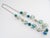 2000 - 2009 Appartement a Louer French Designer Extra Long Chrome and Murano Beads Necklace For Sale - Image 5 of 12