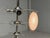 Mid-Century Modern, Pink Murano Glass, Chrome, Pendant Light, 1960s For Sale - Image 4 of 7