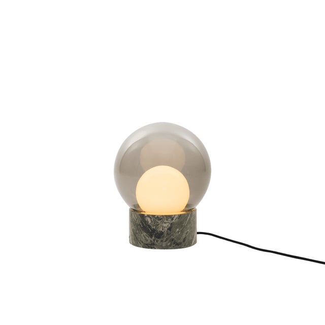 Forest Green Small Boule Lamp by Sebastian Herkner for Pulpo For Sale - Image 8 of 8