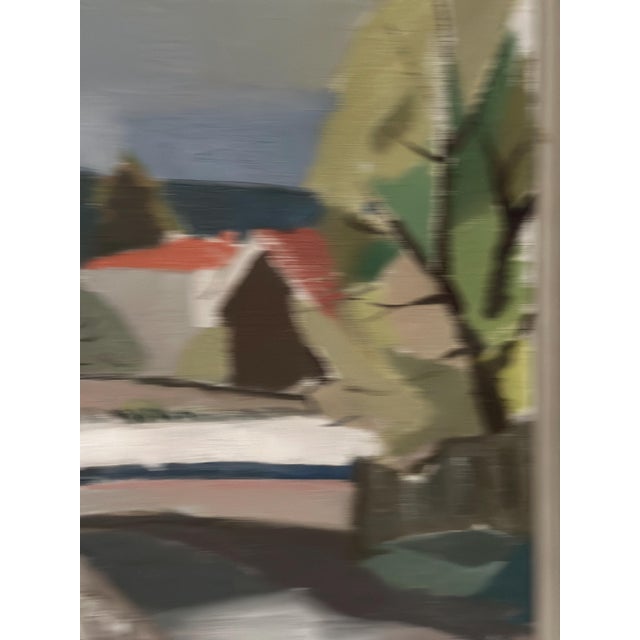 Bengt Eklund, Landscape, 1951, Oil Painting on Canvas, Framed For Sale - Image 14 of 18