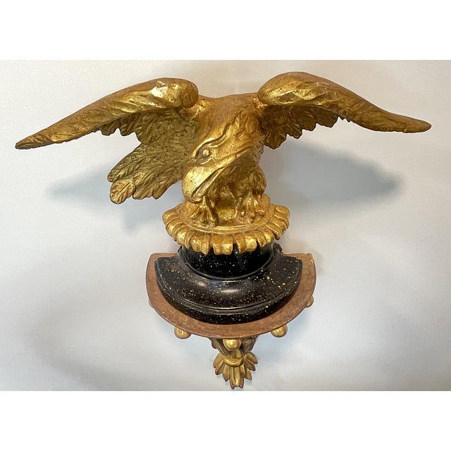 Gilded Eagle Sculpture/Statue For Sale - Image 9 of 18