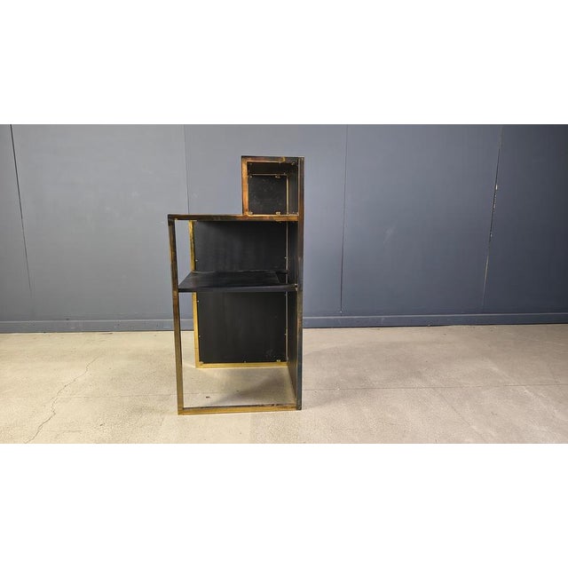 Vintage Brass Bar Counter by Belgochrom, 1970s For Sale - Image 11 of 18