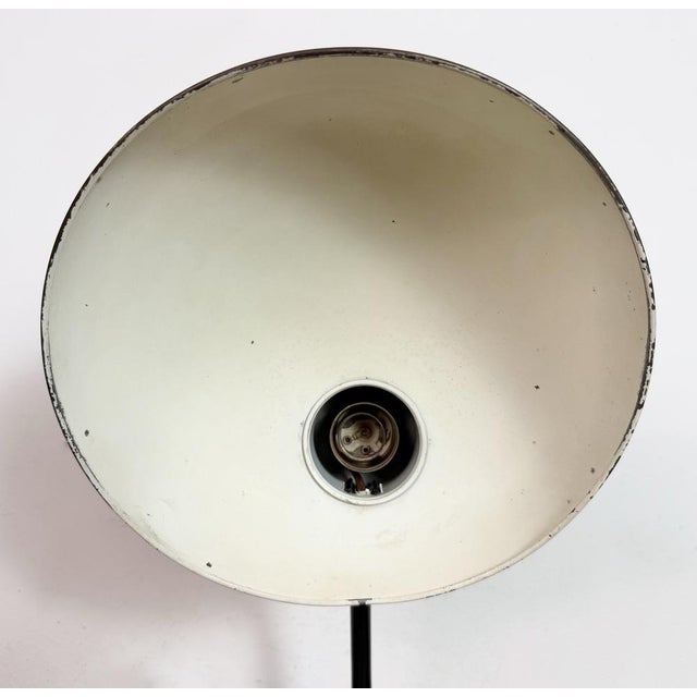 Industrial Bauhaus Black Table Lamp from Escolux, 1930s For Sale - Image 14 of 18