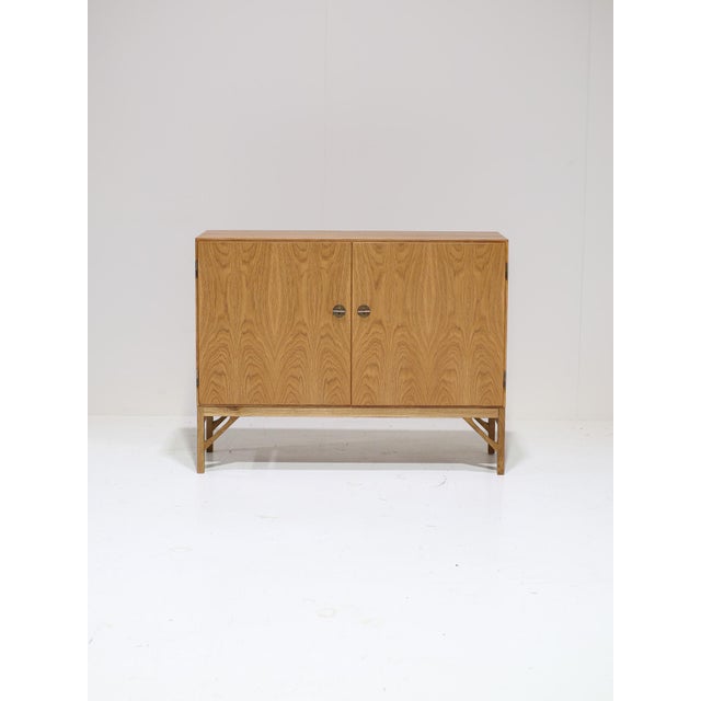 Model 232 China Cabinet in Oak by Børge Mogensen for FDB Furniture, Denmark, 1960s For Sale - Image 13 of 13