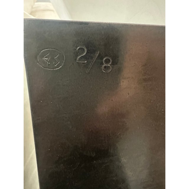 Metal Attributed to Eric Schmitt Corner Tables For Sale - Image 7 of 7
