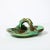 1930s Art Deco Basket Form Ceramic Dish of Entwined Lizards by Zsolnay Eosin For Sale - Image 9 of 12