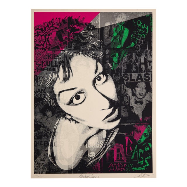 Shepard Fairey, Alice Bag, Screenprint For Sale