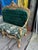 Throne Sofa Settee Love Seat in Gold Leaf For Sale - Image 4 of 12