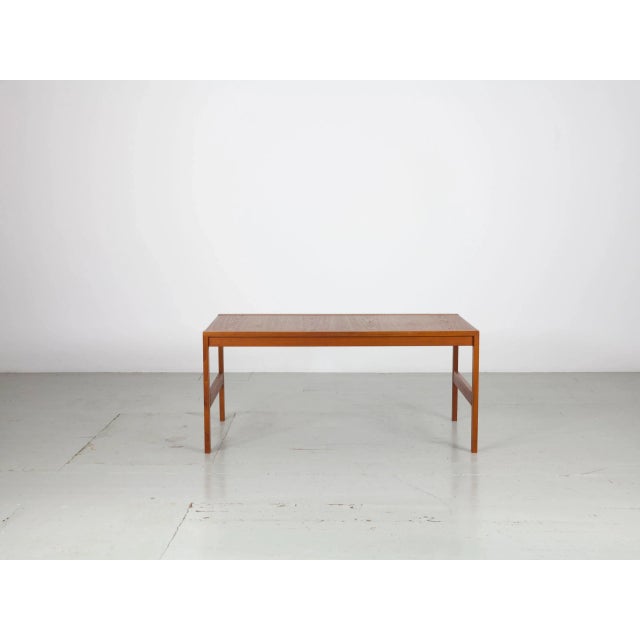 This coffee table "Model Moduline" from the 1960s was designed by Ole Knudsen and Torben Lind and manufactured in Denmark...