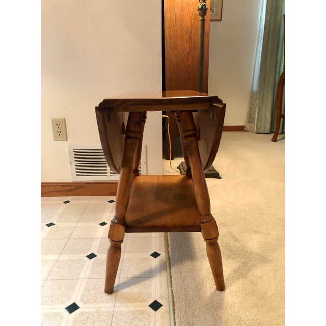 1950s Cushman Colonial Drop Leaf Side Table Chairish