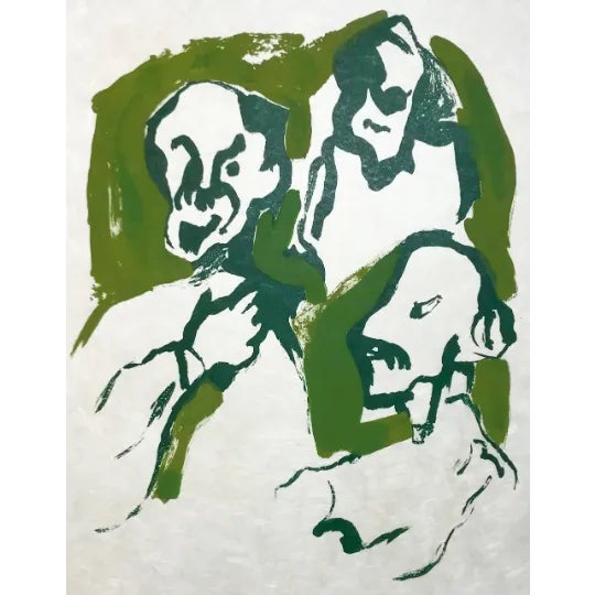 Abstract 1962 Francisco Bores Original Lithograph 15 Mourlot Freres For Sale - Image 3 of 3