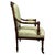19th Century French Walnut Open Armchair For Sale - Image 6 of 14