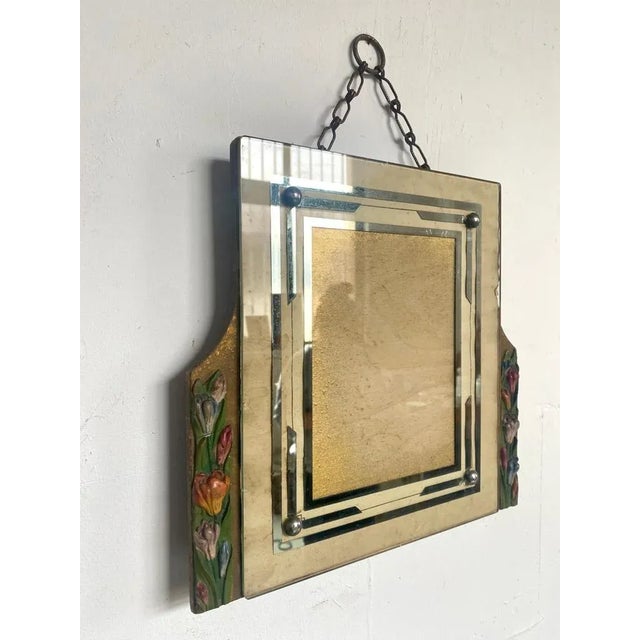 Beige Art Deco Photo Frame France, 1930s For Sale - Image 8 of 10