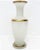 Large Itallian Mid-Century Opaline Glass Vase With Gilt Accents For Sale In Miami - Image 6 of 10