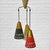 A striking scandinavian mid-century pendant lamp, model 5302, produced in sweden during the 1950s by einar bäckströms...
