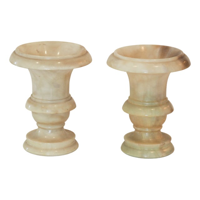 Onyx Candleholders by Marmo Lusso, Set of 2 For Sale