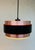 Saturn Pendant Lamp in Copper and Black Metal by Jo Hammerborg for Fog & Mørup, 1960s For Sale - Image 6 of 14