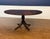 Traditional Georgian Style 60 Inch Diameter Mahogany Dining Table by Leighton Hall - Showroom Sample For Sale - Image 3 of 18