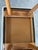 Tan Vintage Danish Mid Century Modern Teak Vanity Stool Ottoman For Sale - Image 8 of 9
