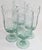 Late 20th Century Icy Green Goblets - Set of Four For Sale - Image 6 of 13