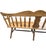 1960s Rockingham Maple Colonial Cattail Deacon's Bench Farmhouse For Sale - Image 14 of 17