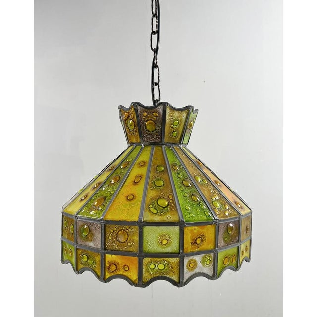 Brutalist Ceiling Lamp by Felipe Delfinger for Feders, 1970s For Sale - Image 17 of 17