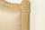 Henredon Style French Regency Louis XVI Cream Crackle Lacquered Upholstered King Size Bed For Sale - Image 9 of 14