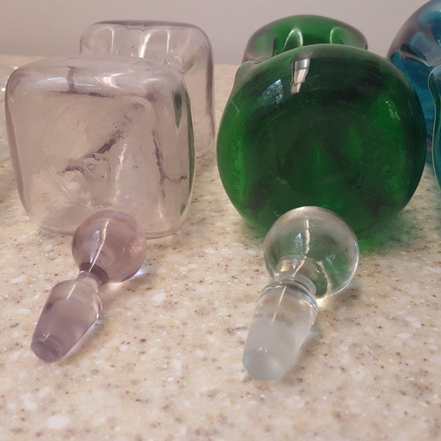 Kastrup Holmegaard Kluk Kluk Decanters by Jacob Bang 5 Pieces Chairish