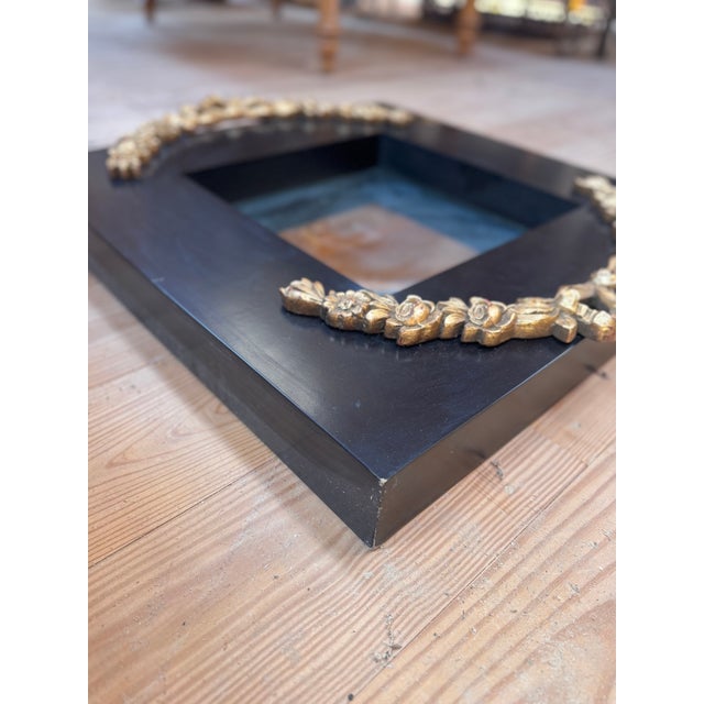 Traditional Italian LaBarge Gilt Swag Mirror For Sale - Image 3 of 17