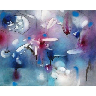 Daniel Ketelhut, "Floating Fragments in the Spaces Between" Original Oil on Panel, 2025 For Sale