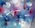 Daniel Ketelhut, "Floating Fragments in the Spaces Between" Original Oil on Panel, 2025 For Sale