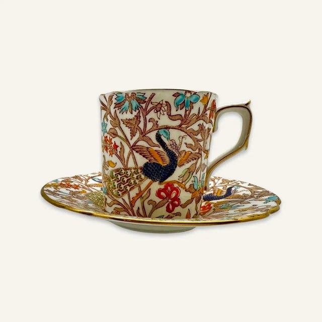 This set of 6 demitasse cups and saucers (Pattern A350) dates from the 1950s and is the same pattern used to stocked the...