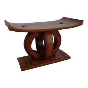 Ashanti Tribal Wood Stool