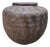 Vintage Hand-Carved African Hardwood Storage Vessel For Sale