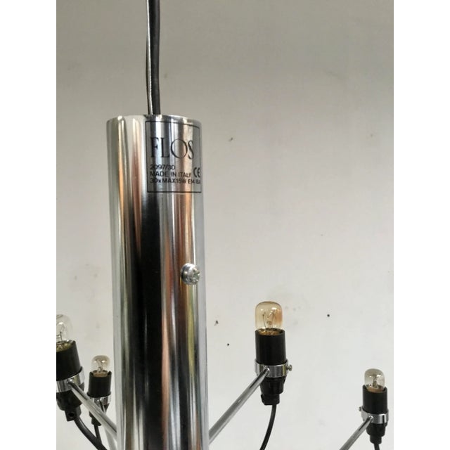 1960s Mid-Century Model 2097 Ceiling Lamp by Gino Sarfatti For Sale - Image 5 of 6