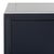 Spritely Home Siobhan Accent Table with Storage Drawer in Navy For Sale - Image 4 of 10