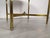 Coffee Table in Brass and Black Glass, 1970s For Sale - Image 6 of 16