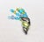 Metal Vintage 1980s Signed Givenchy Enamel & Beaded Squid Brooch For Sale - Image 7 of 7