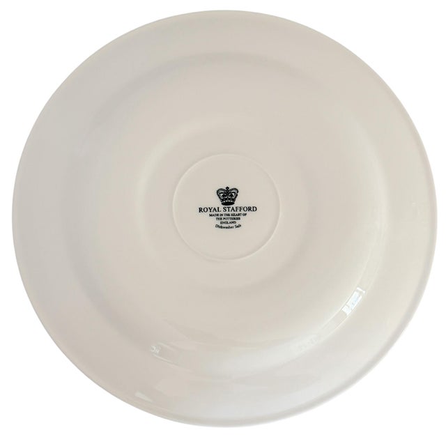 Royal Stafford English Brown Transferware Turkey Thanksgiving Dinner Plates - Set of 12 For Sale In San Diego - Image 6 of 6